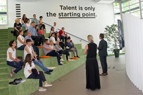 Visita al talentcenter