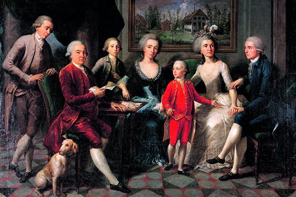 Ritratto famiglia Gumer-Menz