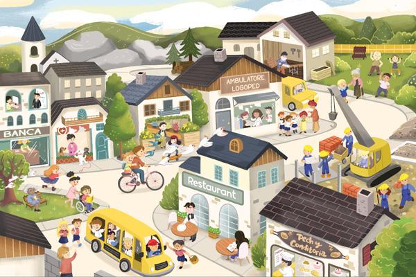 Libro illustrato altoatesino per bambini Libro illustrato altoatesino per bambini