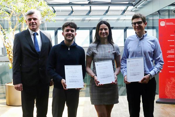 Georg Lun, Juan Pablo Tassier Calvo, Erica Dal Farra e Felix Alber