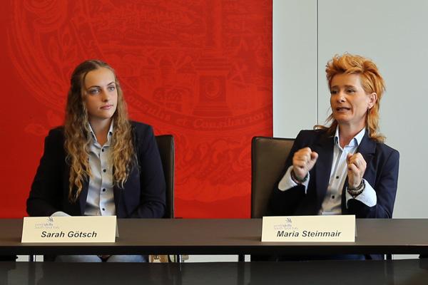Sarah Götsch und Maria Steinmair