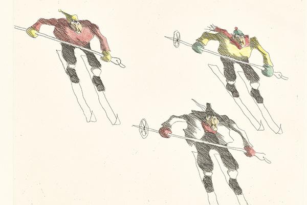 Paul Flora - Tre pionieri dello sci tirolesi