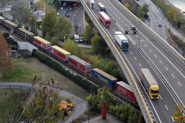 Kombinierter Güterverkehr auf der Brennerachse