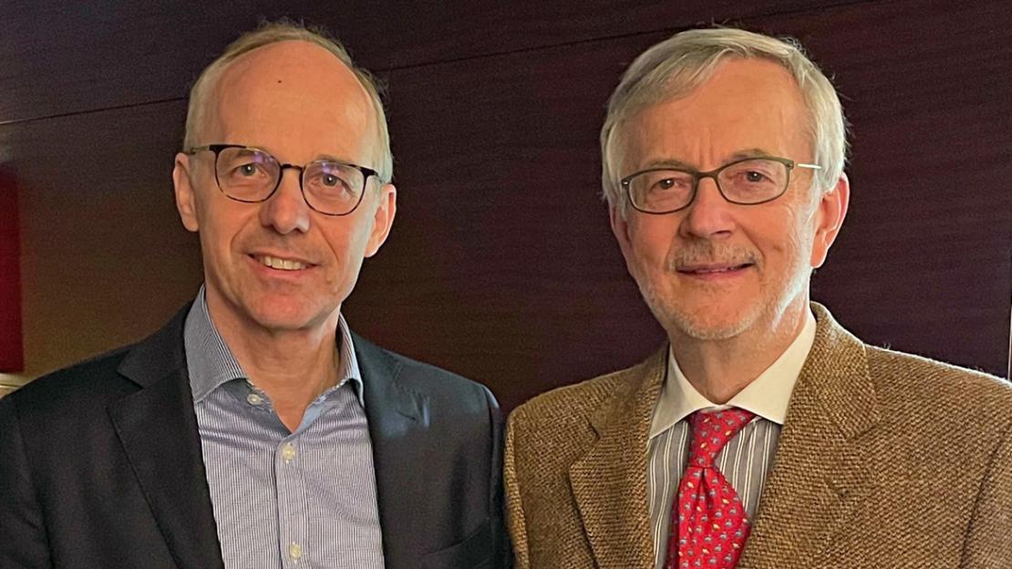 Luc Frieden e Michl Ebner Luc Frieden e Michl Ebner