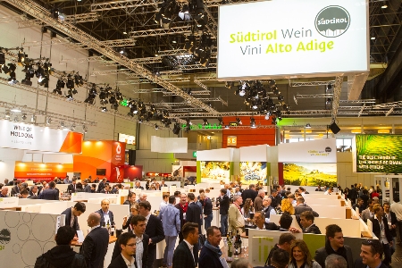 Nella foto: la fiera ProWein a Düsseldorf