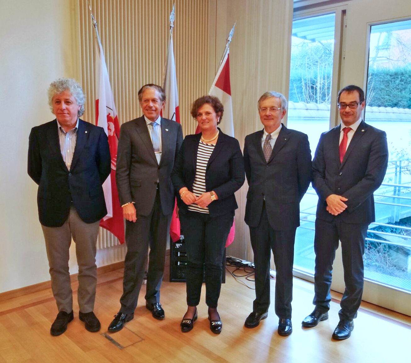 Gruppenfoto in Brüssel