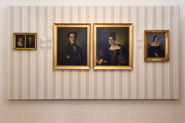 Das Ehepaar Kinsele, das Ehepaar von Putzer und Anna von Preu, Ehefrau von Karl von Hepperger.