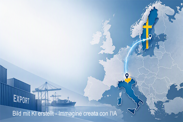 La Svezia come mercato di esportazione