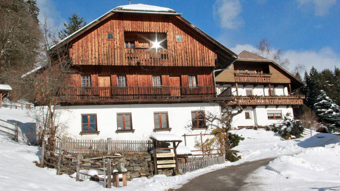 Landwirtschaftsbetrieb mit Tradition: der Wiesemannhof in Antholz.