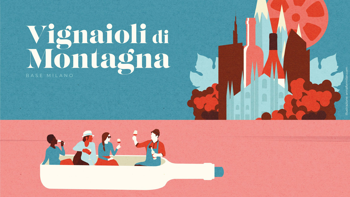 L’evento „Vignaioli di montagna“ si è tenuto recentemente a Milano.