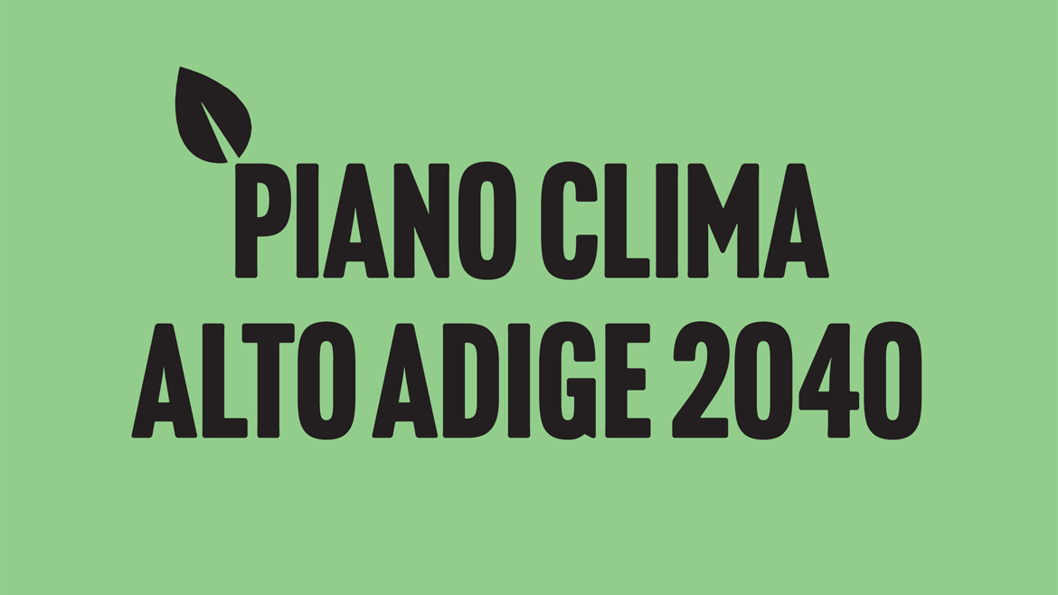 Piano Clima Alto Adige 2040